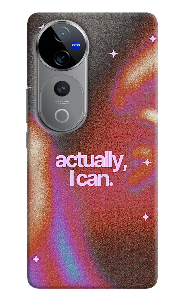 Pink Aura Vivo V40 Pro 5G Hard Case Back Cover by Casekaro