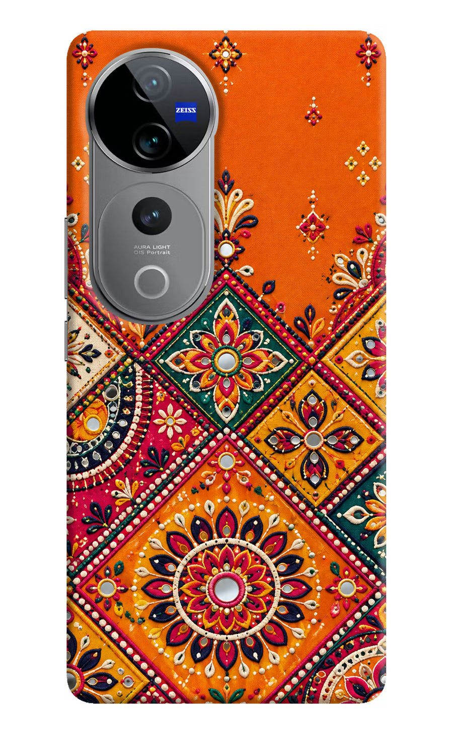 Kutch Glow Vivo V40 Pro 5G Back Cover, Hard case