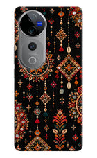 Boho Noir Vivo V40 Pro 5G Hard Case Back Cover by Casekaro