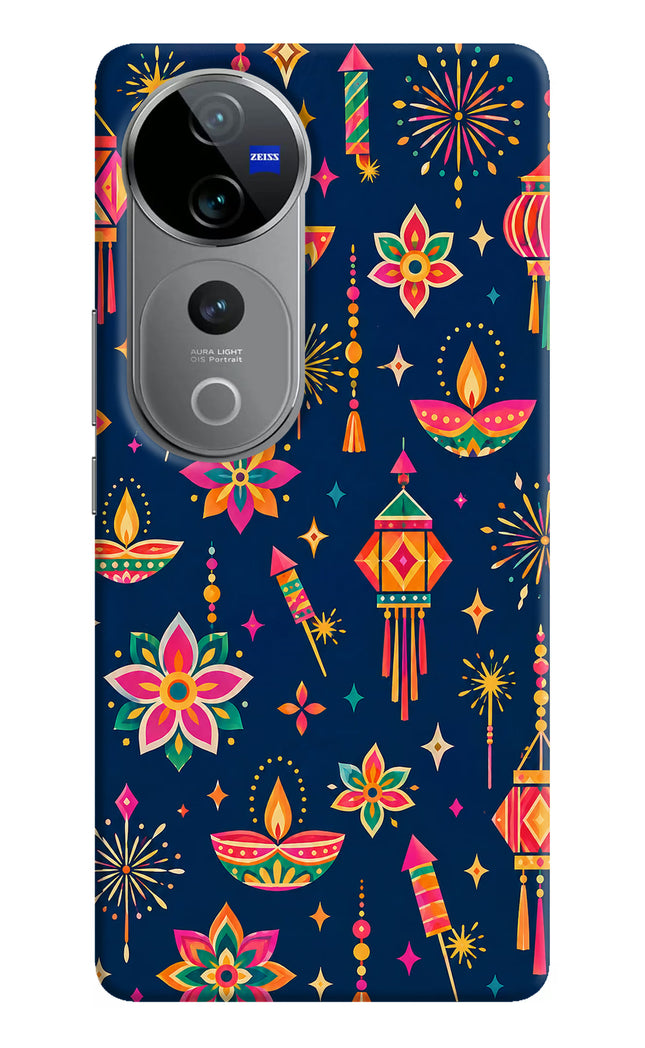 Festive Pop Vivo V40 Pro 5G Hard Case Back Cover by Casekaro