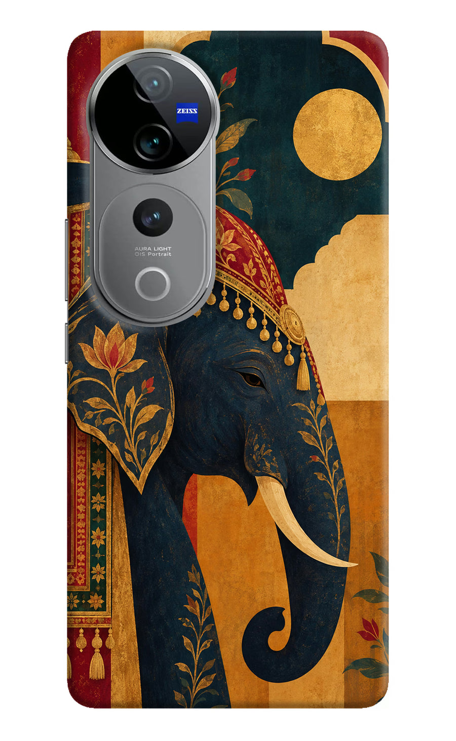 Royal Elephant Vivo V40 Pro 5G Back Cover, Hard case