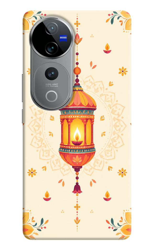 Golden Lantern Vivo V40 Pro 5G Hard Case Back Cover by Casekaro