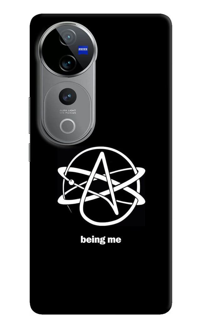 Atheist Symbol Vivo V40 Pro 5G Hard Case Back Cover by Casekaro