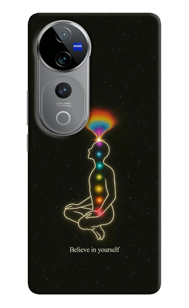Believe in yourself Vivo V40 Pro 5G Hard Case Back Cover by Casekaro