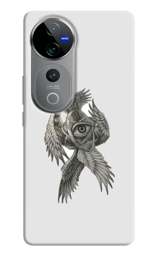 Accurate Angel Vivo V40 Pro 5G Hard Case Back Cover by Casekaro