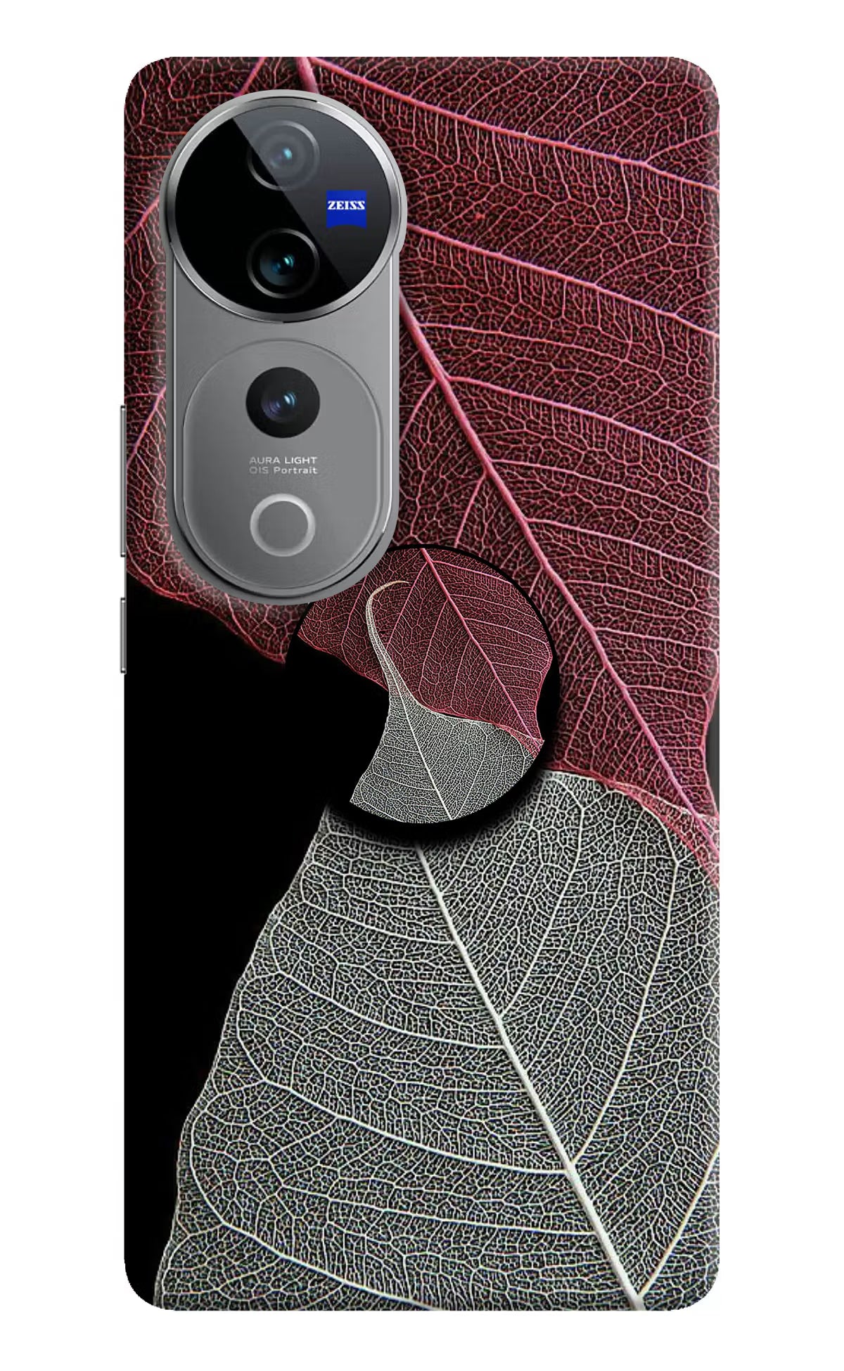 Leaf Pattern Vivo V40 Pro 5G Pop Case by Casekaro