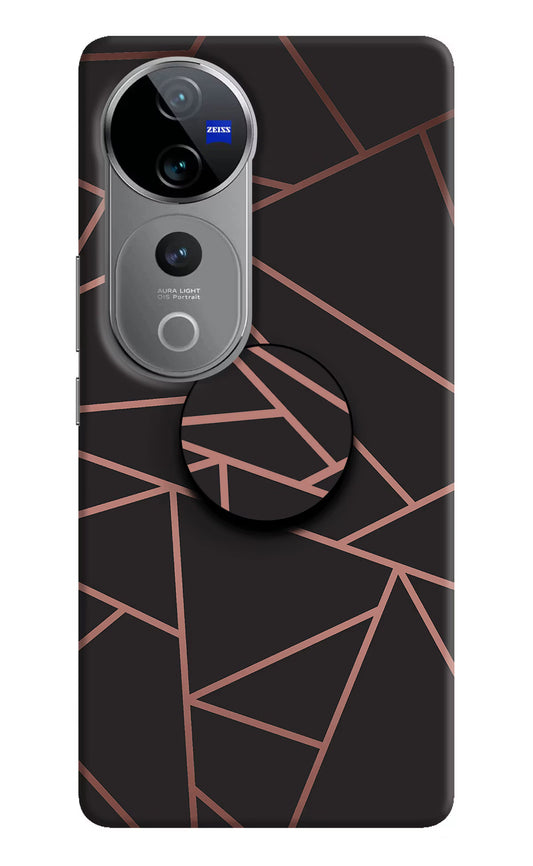 Geometric Pattern Vivo V40 Pro 5G Pop Case by Casekaro