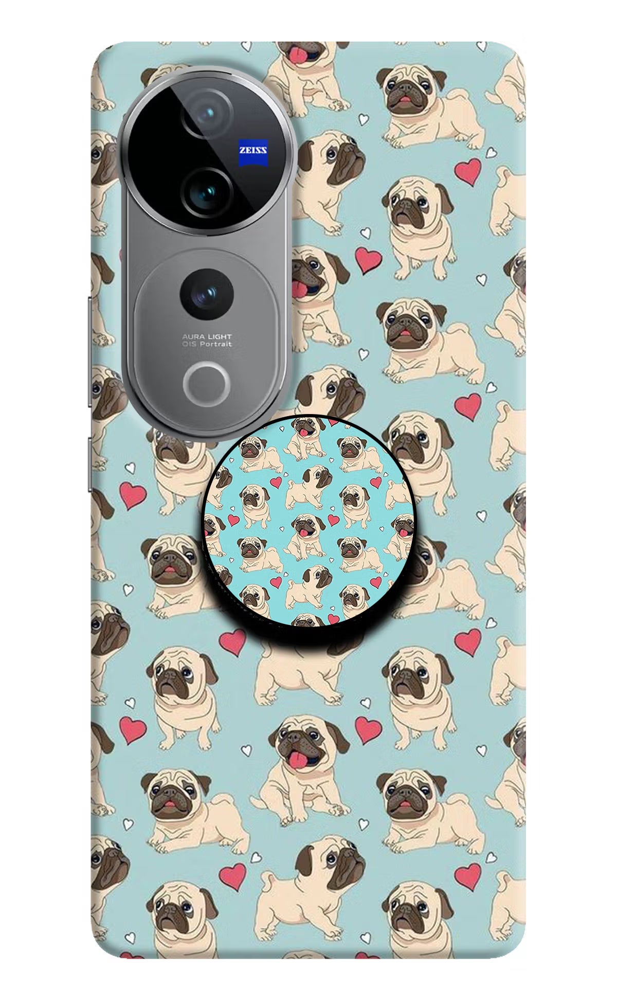 Pug Dog Vivo V40 Pro 5G Pop Case by Casekaro