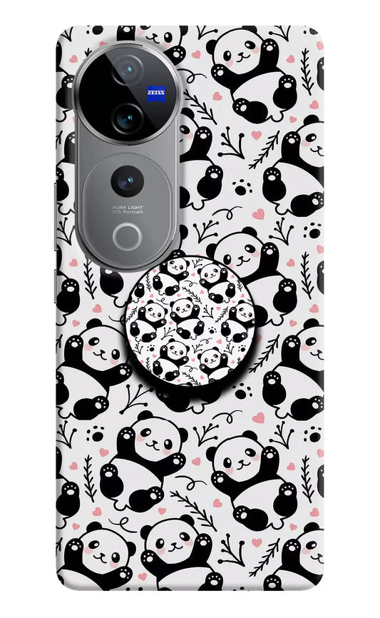 Cute Panda Vivo V40 Pro 5G Pop Case by Casekaro