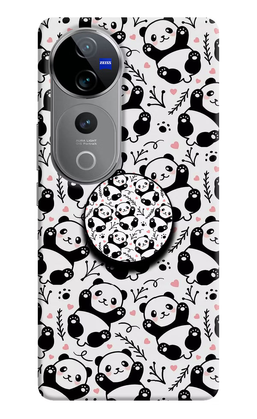 Cute Panda Vivo V40 Pro 5G Pop Case, Hard case