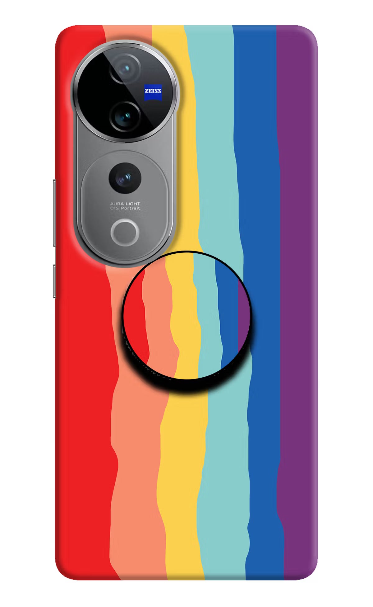 Rainbow Vivo V40 Pro 5G Pop Case by Casekaro