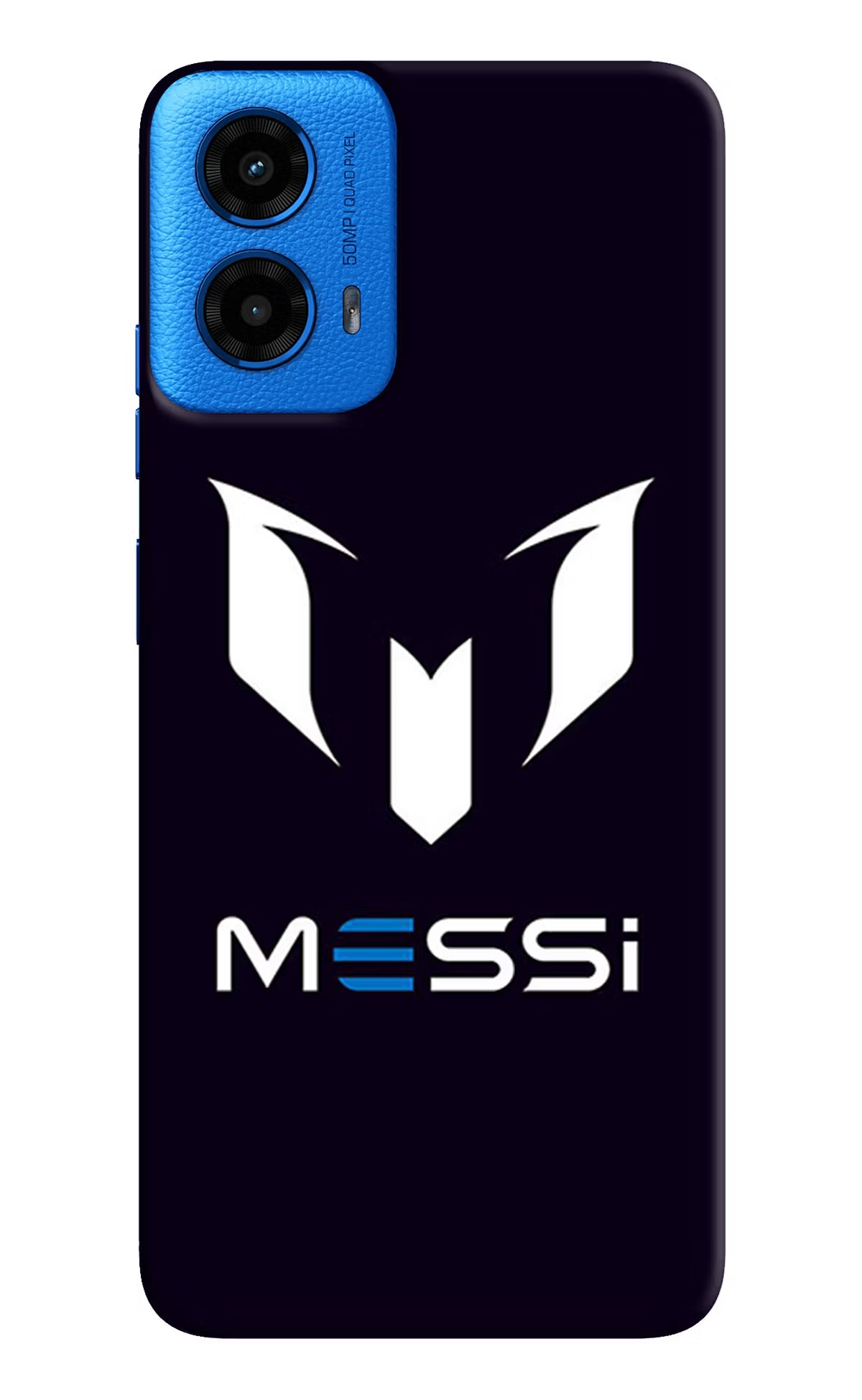 Messi Logo Moto G45 Hard Case Back Cover by Casekaro