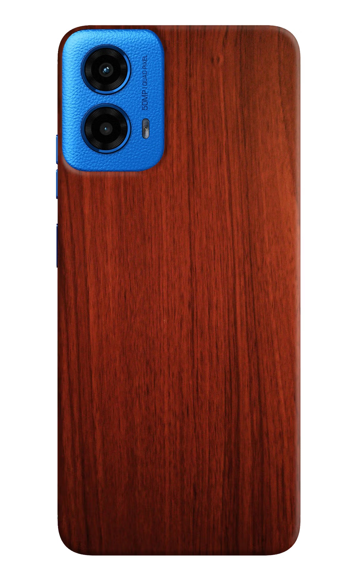Wooden Plain Pattern Moto G45 Hard Case Back Cover by Casekaro