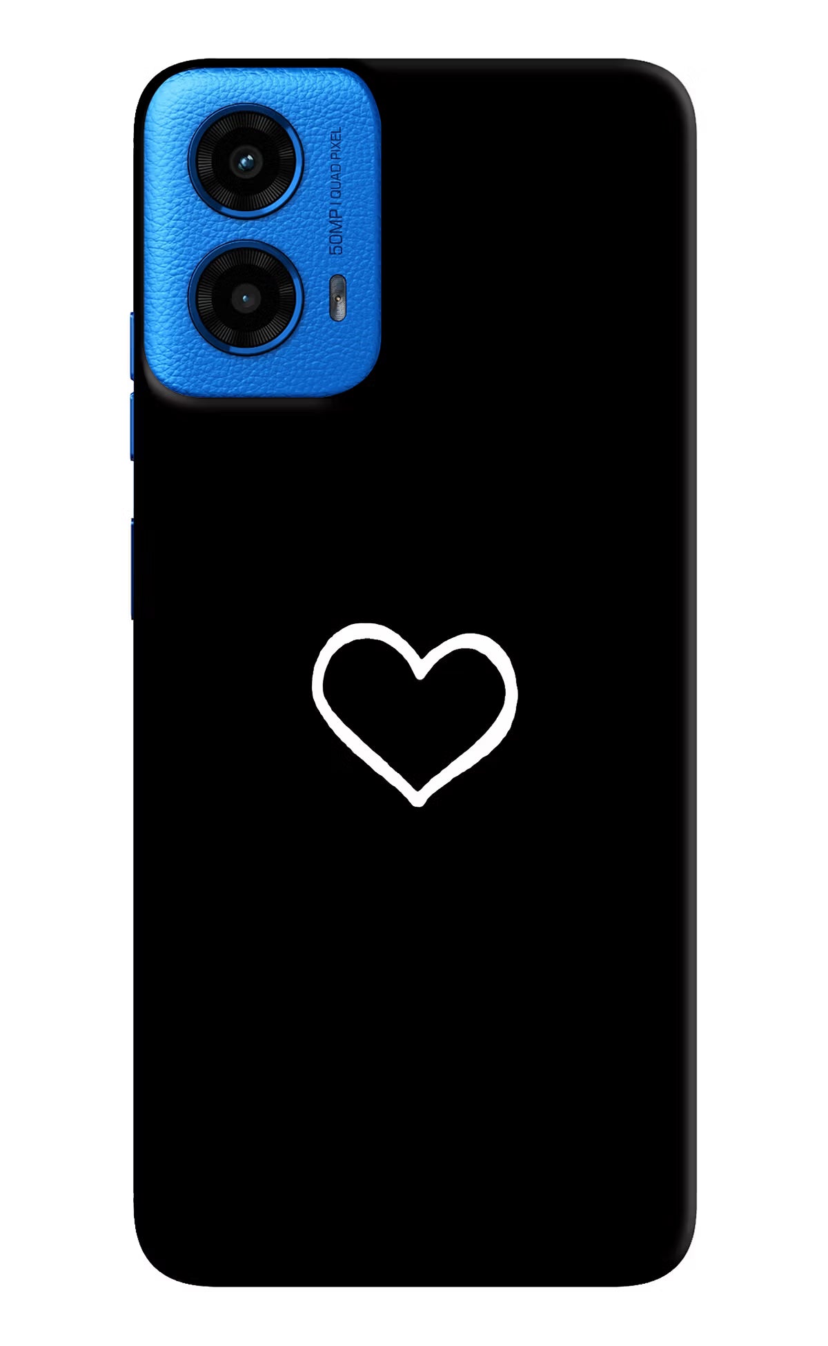 Heart Moto G45 Hard Case Back Cover by Casekaro