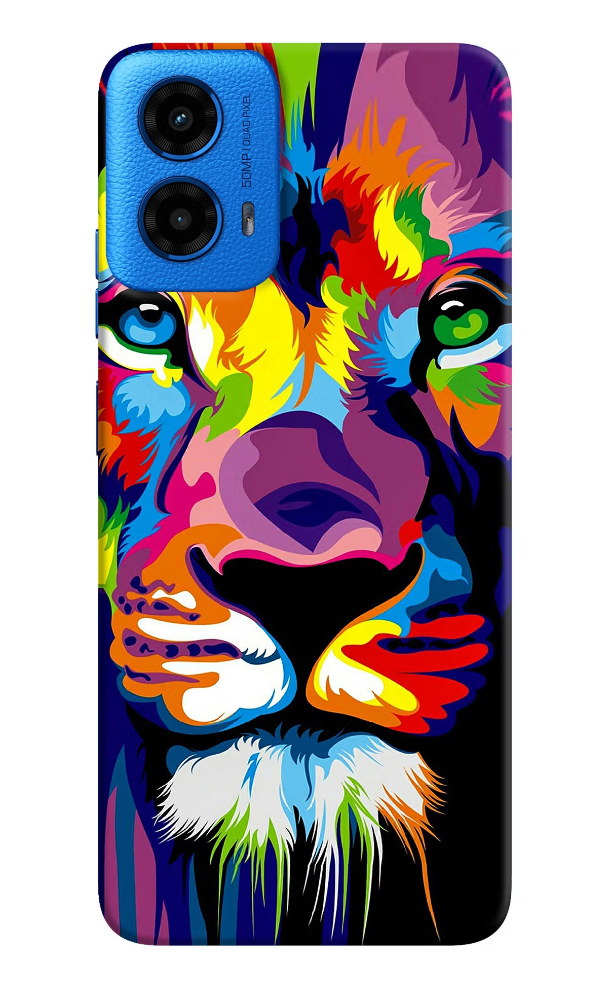 Lion Moto G45 Hard Case Back Cover by Casekaro