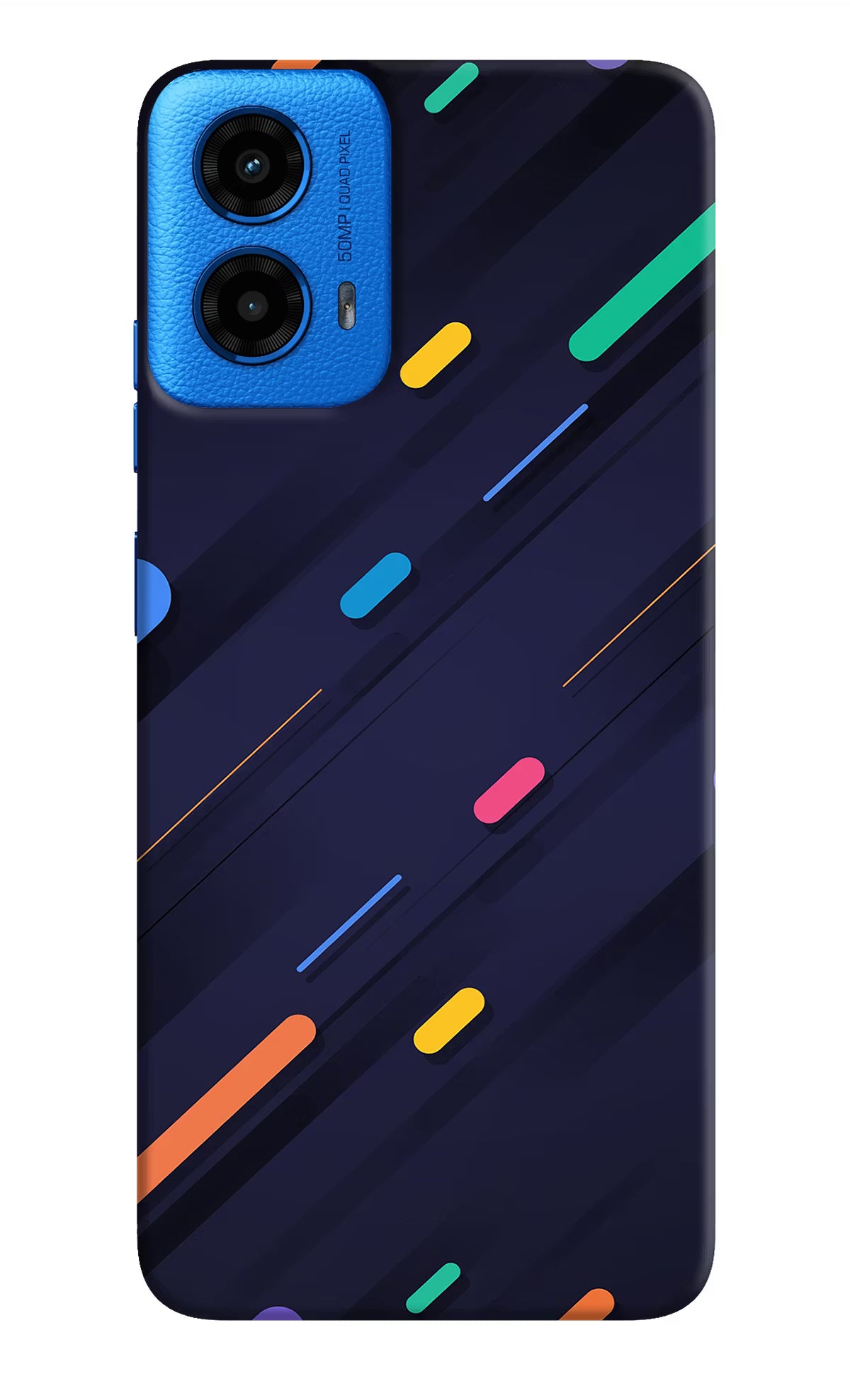 Abstract Design Moto G45 Hard Case Back Cover by Casekaro