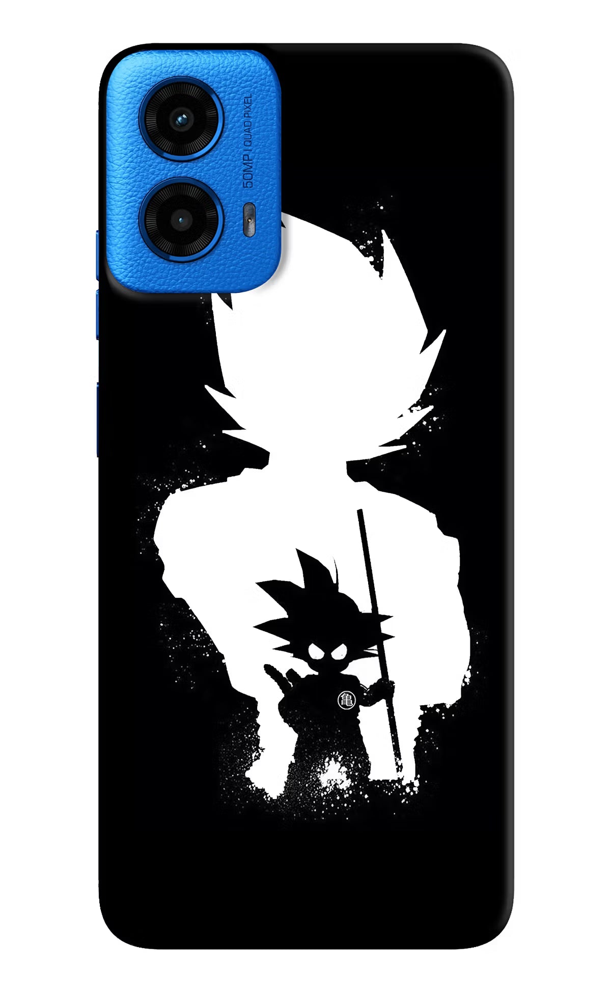 Goku Shadow Moto G45 Hard Case Back Cover by Casekaro