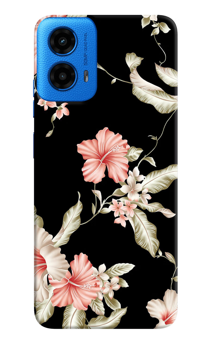 Flowers Moto G45 Back Cover, Hard case