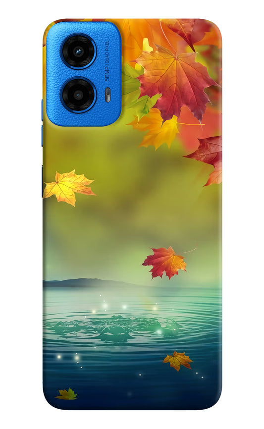 Flowers Moto G45 Hard Case Back Cover by Casekaro