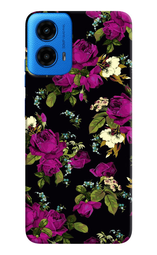 Flowers Moto G45 Hard Case Back Cover by Casekaro