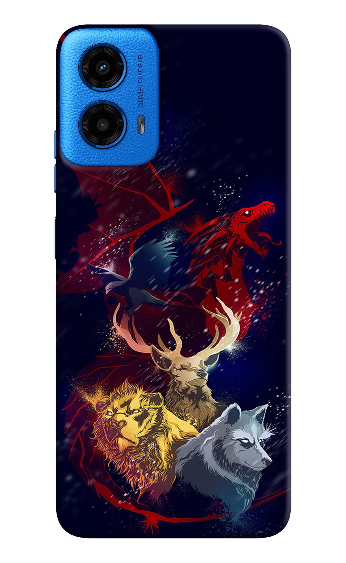 Game Of Thrones Moto G45 Hard Case Back Cover by Casekaro