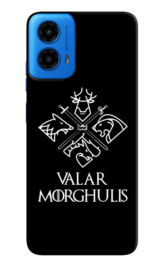 Valar Morghulis | Game Of Thrones Moto G45 Hard Case Back Cover by Casekaro