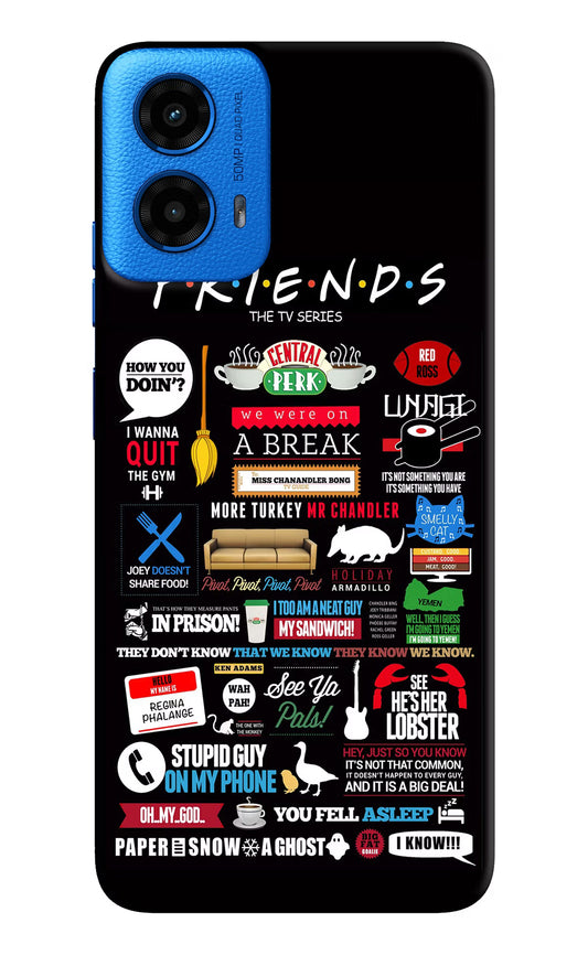 FRIENDS Moto G45 Hard Case Back Cover by Casekaro