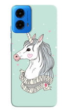 Unicorn Wallpaper Moto G45 Hard Case Back Cover by Casekaro