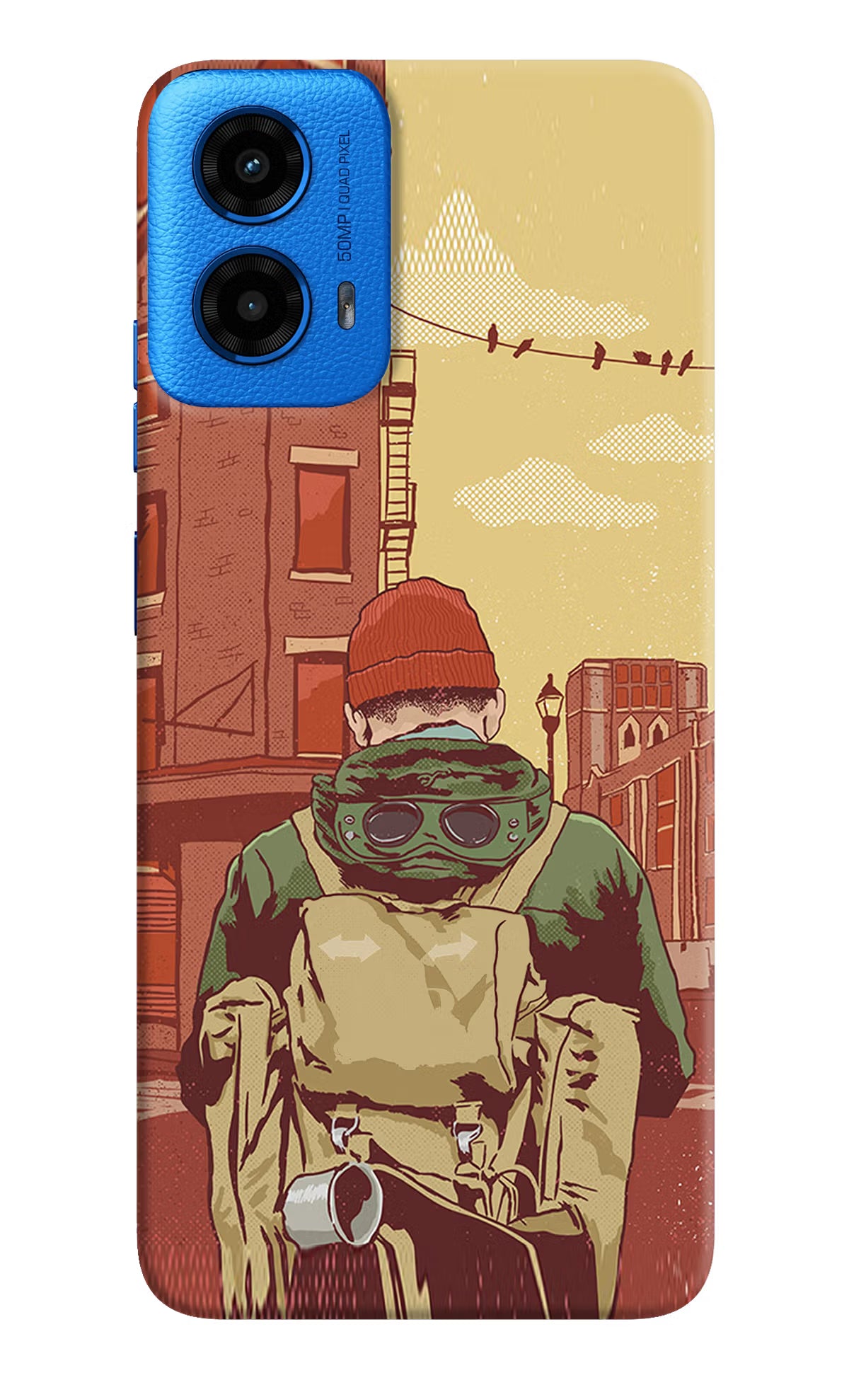 Adventurous Moto G45 Hard Case Back Cover by Casekaro