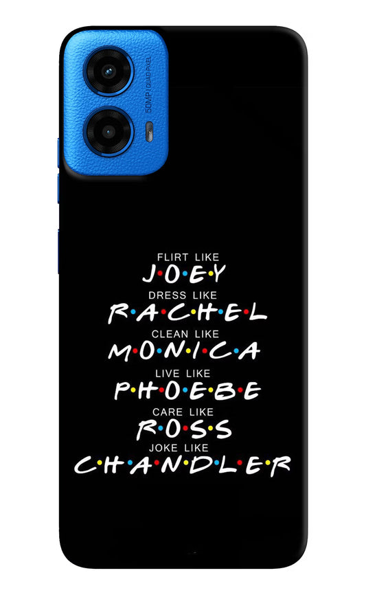 FRIENDS Character Moto G45 Hard Case Back Cover by Casekaro