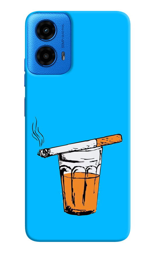 Chai Sutta Moto G45 Hard Case Back Cover by Casekaro