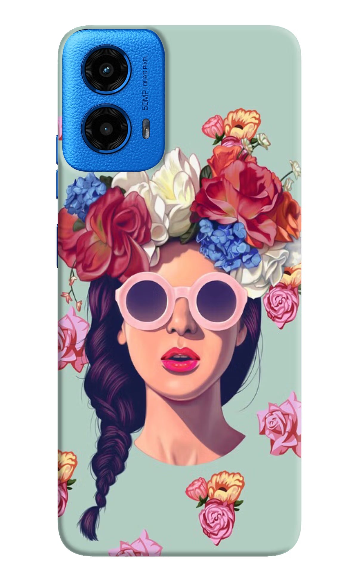 Pretty Girl Moto G45 Hard Case Back Cover by Casekaro