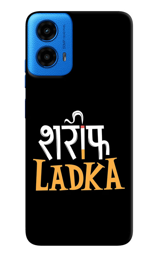 Shareef Ladka Moto G45 Hard Case Back Cover by Casekaro