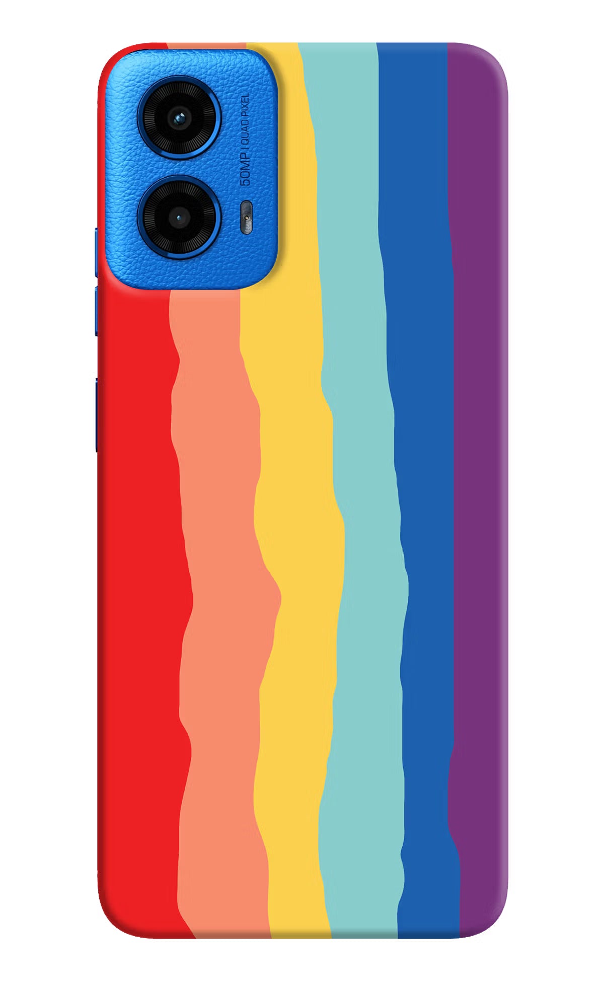 Rainbow Moto G45 Hard Case Back Cover by Casekaro