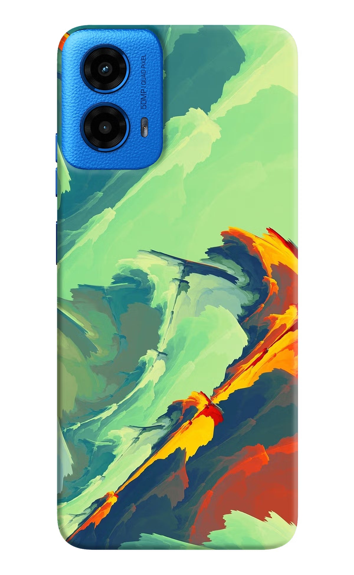 Paint Art Moto G45 Hard Case Back Cover by Casekaro