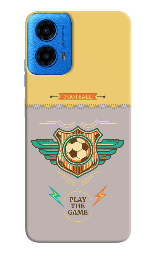 Football Moto G45 Hard Case Back Cover by Casekaro