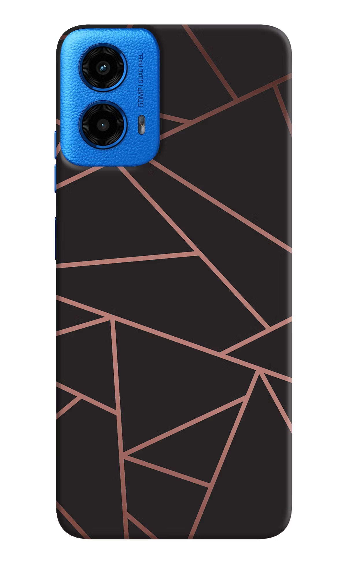 Geometric Pattern Moto G45 Hard Case Back Cover by Casekaro