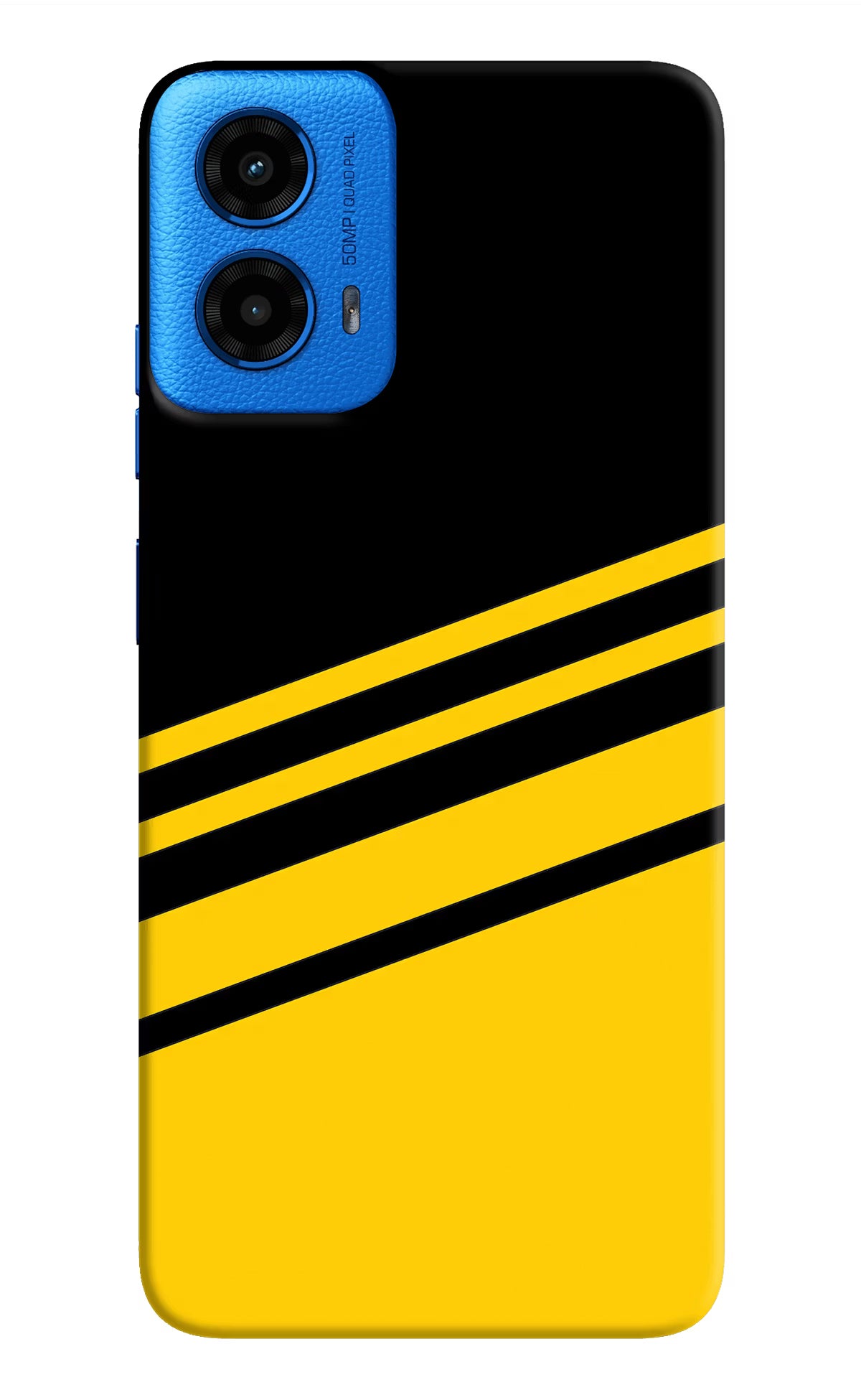 Yellow Shades Moto G45 Hard Case Back Cover by Casekaro
