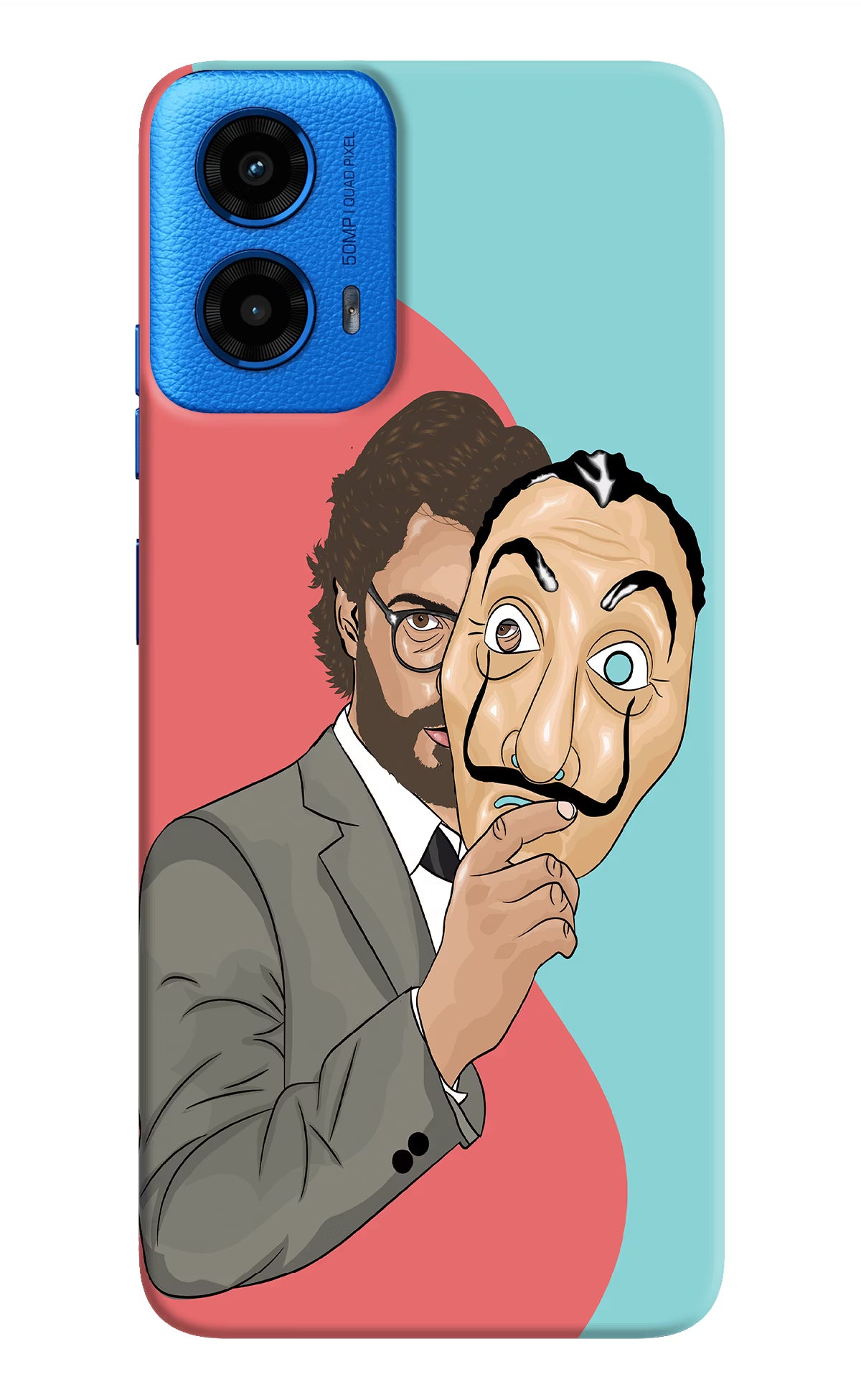 Professor Moto G45 Hard Case Back Cover by Casekaro