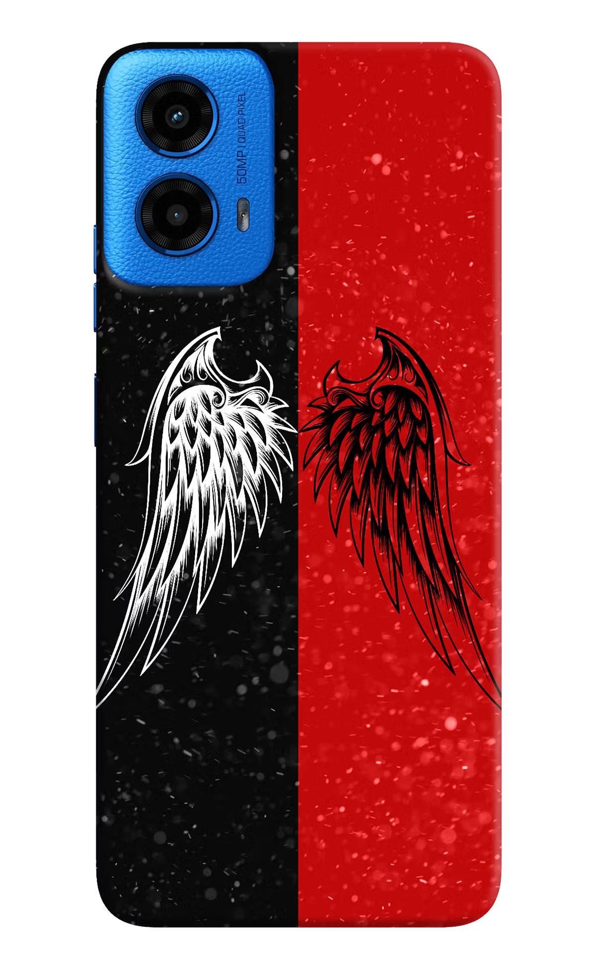 Wings Moto G45 Hard Case Back Cover by Casekaro