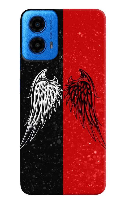 Wings Moto G45 Hard Case Back Cover by Casekaro