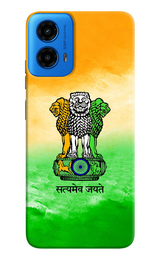Satyamev Jayate Flag Moto G45 Hard Case Back Cover by Casekaro