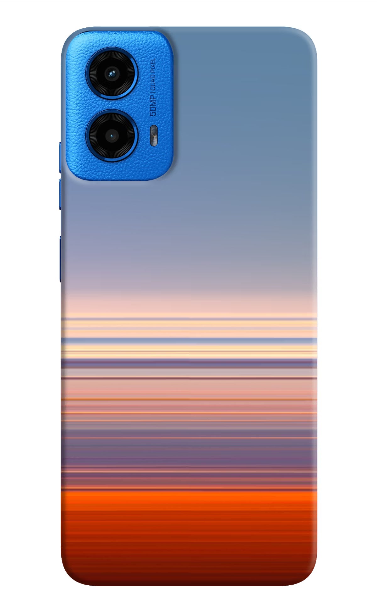 Morning Colors Moto G45 Hard Case Back Cover by Casekaro