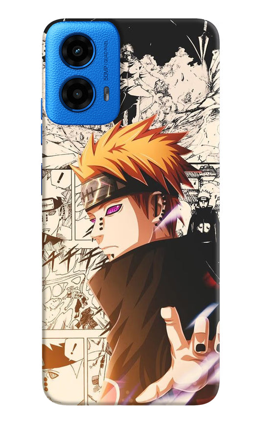 Pain Anime Moto G45 Hard Case Back Cover by Casekaro