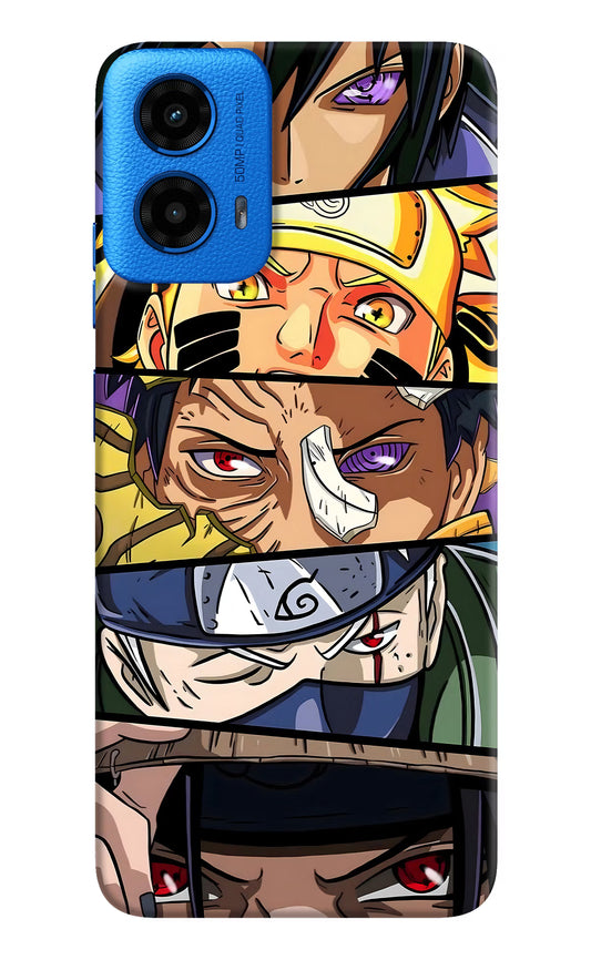 Naruto Character Moto G45 Hard Case Back Cover by Casekaro