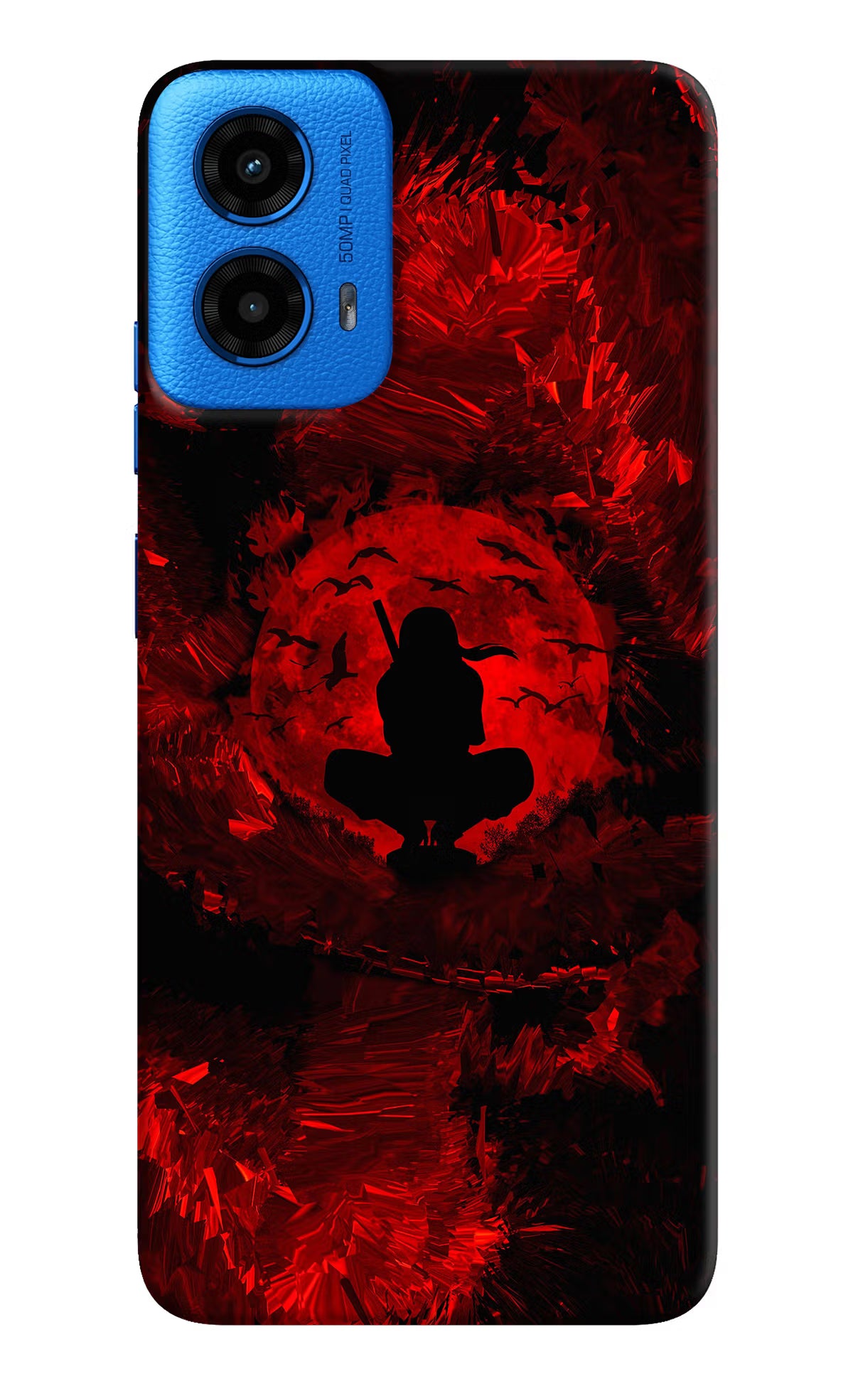 Itachi Uchiha Moto G45 Hard Case Back Cover by Casekaro