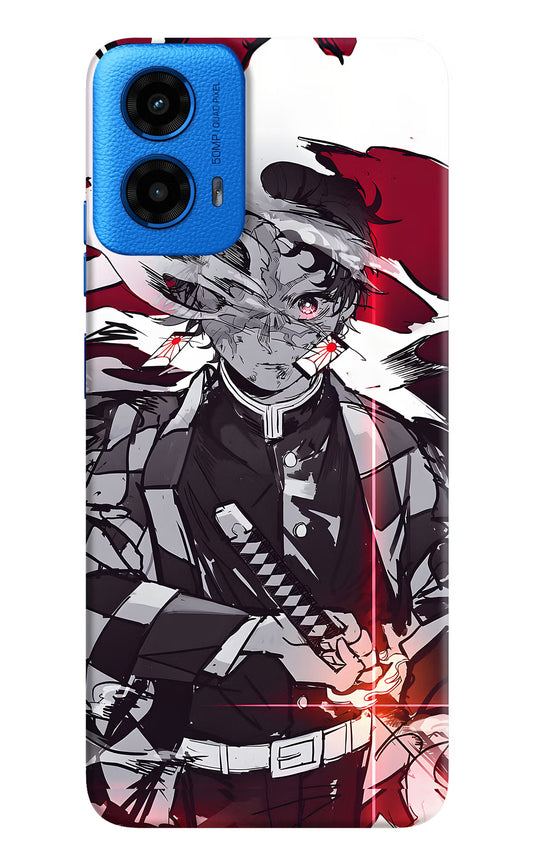 Demon Slayer Moto G45 Hard Case Back Cover by Casekaro