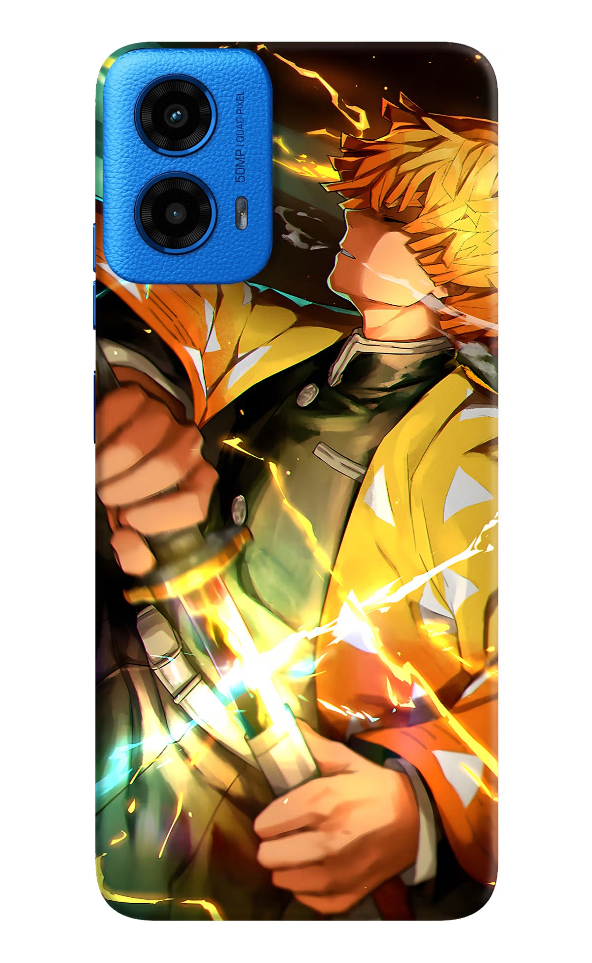 Demon Slayer Moto G45 Hard Case Back Cover by Casekaro