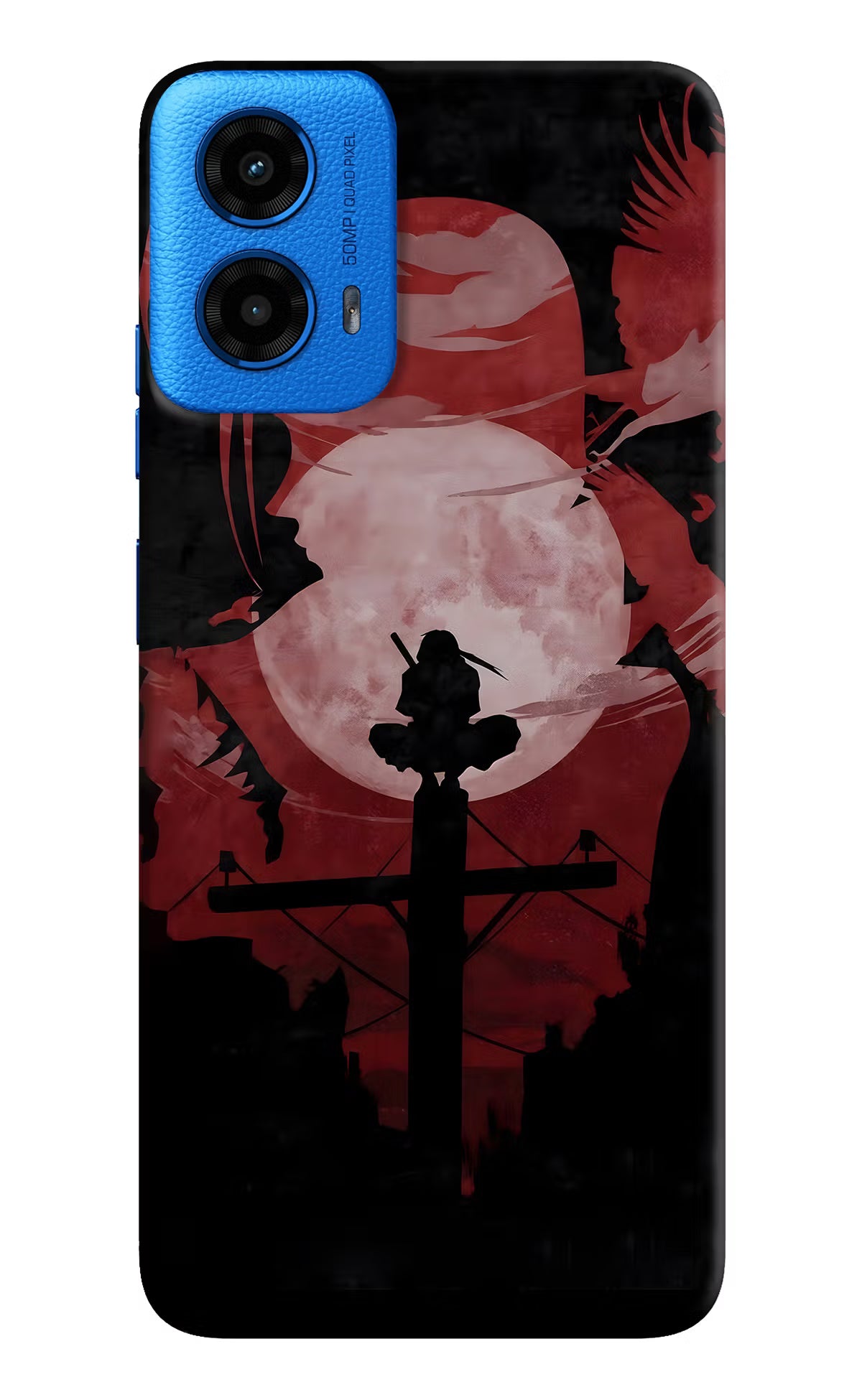 Naruto Anime Moto G45 Hard Case Back Cover by Casekaro