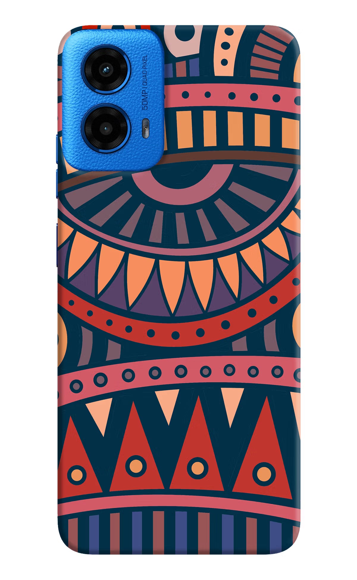 African Culture Design Moto G45 Hard Case Back Cover by Casekaro